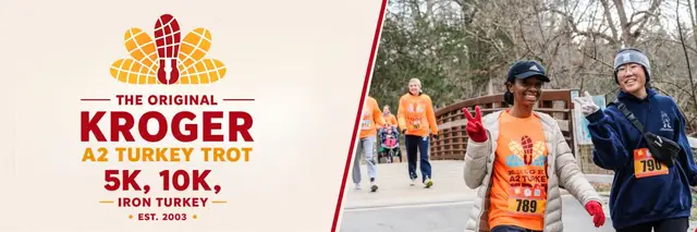 The Original Kroger A2 Turkey Trot logo