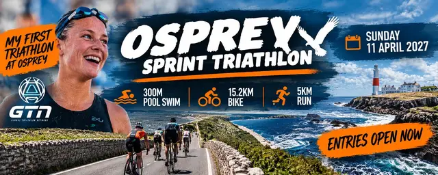 The Osprey Sprint Triathlon logo
