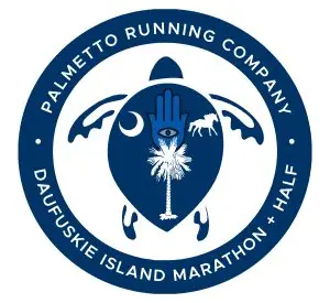 The Palmetto Running Company's Daufuskie Island Marathon and Half logo