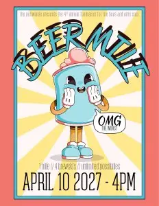 THE PERIWINKLE BEER MILE FUNDRAISER EVENT logo