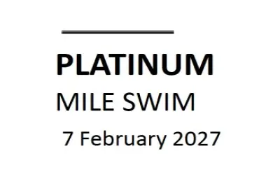 The Platinum Mile Swim logo
