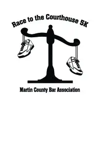 The Race To The Courthouse 5K Run/Walk logo