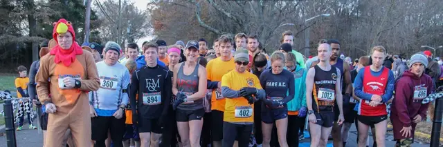 The Racefaster Thanksgiving Day Run logo