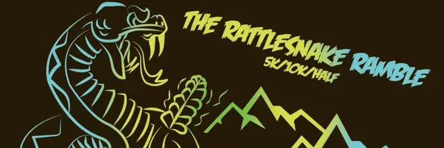 The Rattlesnake Ramble 5K/10K/Half Marathon (live or virtual) logo