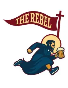 The Rebel 5k Brew Run 2027 logo