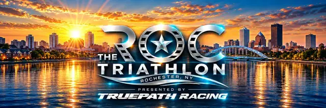 The ROC Triathlon presented by TruePath Racing logo