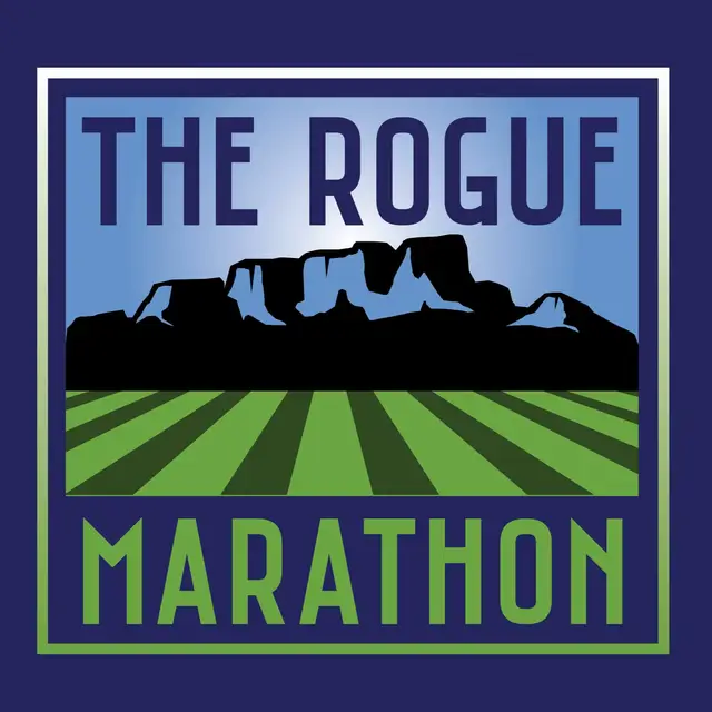 The Rogue Marathon logo