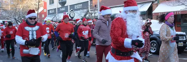 The Run Before Christmas - SantaCon 8k logo