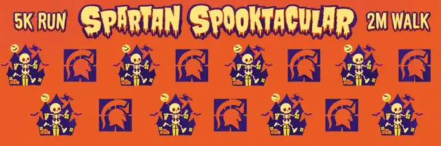 The Spooktacular 5k Presented by the Build a Spartan Foundation logo