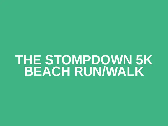 The Stompdown 5K Beach Run/Walk logo