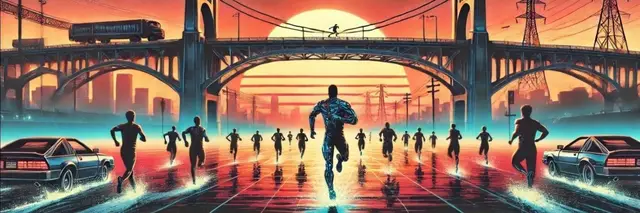 The Terminator 2 Trot: 5K & 10K logo