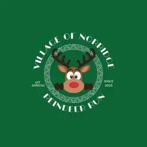 The Village of Norridge 5K Reindeer Run and Kids Dash logo