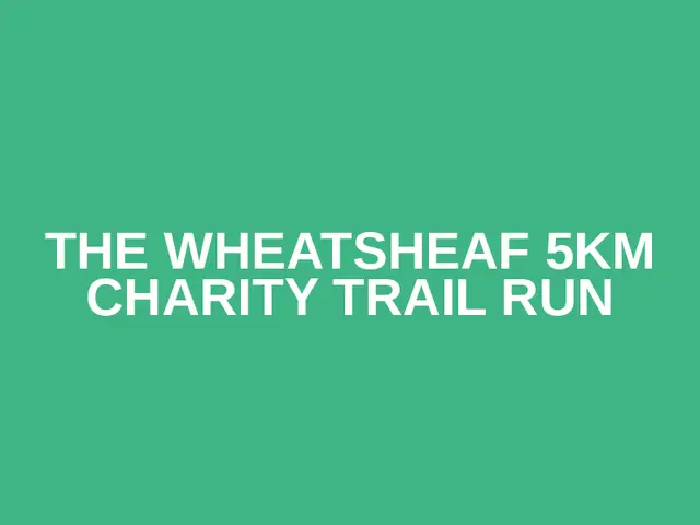 The Wheatsheaf 5km charity trail run logo