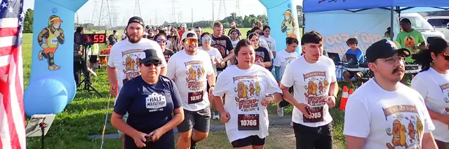 The Wiener Run - Galveston logo