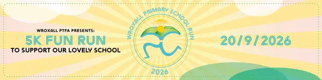 The Wroxall School Run logo