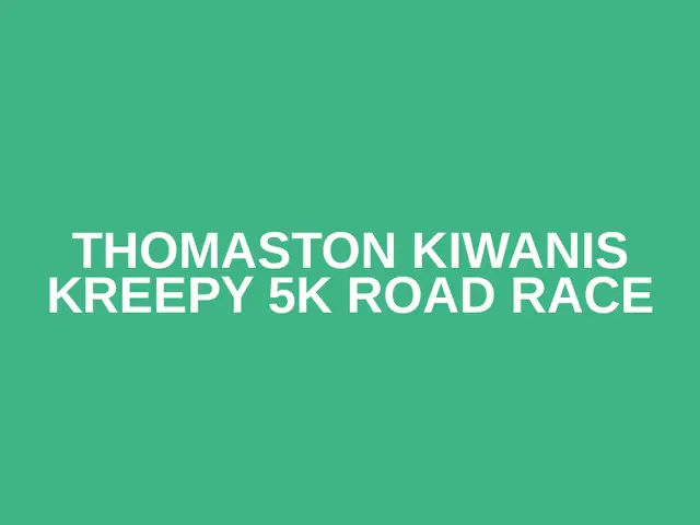 Thomaston Kiwanis Kreepy 5k Road Race logo