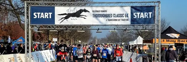 Thoroughbred Classic 5K logo