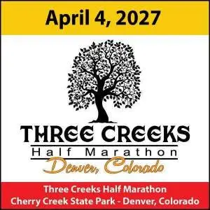 Three Creeks Half Marathon logo
