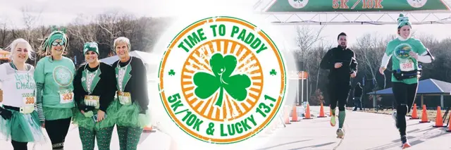 Time to Paddy 5K/10K & Lucky 13.1 - St Louis logo