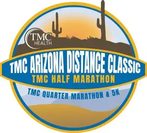 TMC Arizona Distance Classic Half Marathon, Quarter Marathon and 5K logo