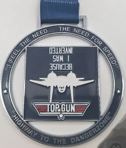 Top Gun 40th Anniversary Marathon & Half Marathon logo