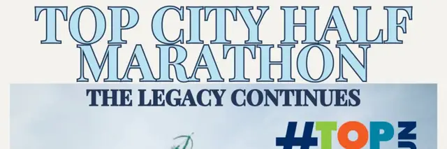 TopCity Half Marathon logo