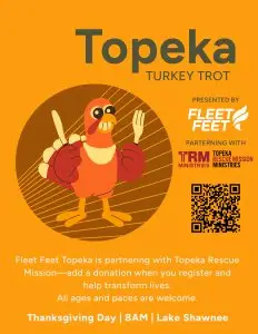Topeka Turkey Trot logo