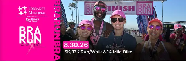 Torrance Memorial Medical Center, BRA Run, Los Angeles logo
