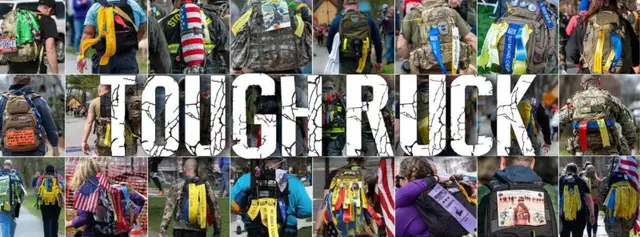 Tough Ruck Boston 26.2 For The Fallen logo