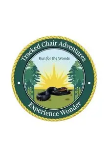 Tracked Chair Adventures  -- Run for the Woods logo