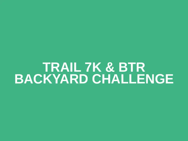 Trail 7K & BTR Backyard Challenge logo