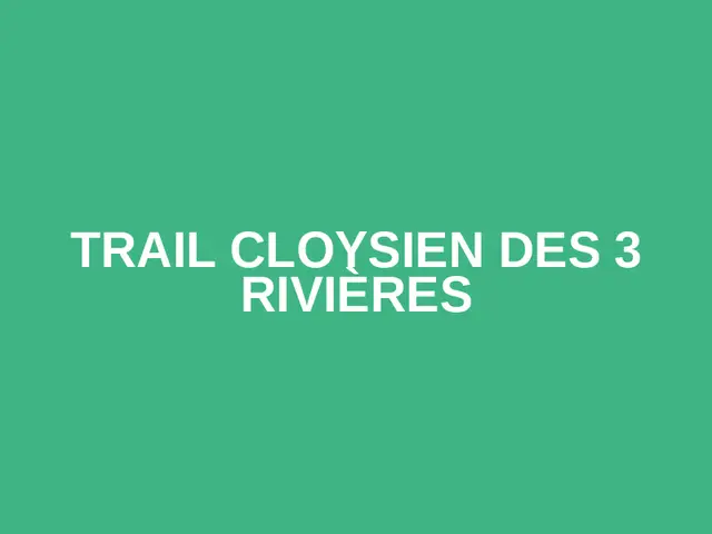 Trail Cloysien des 3 rivières logo
