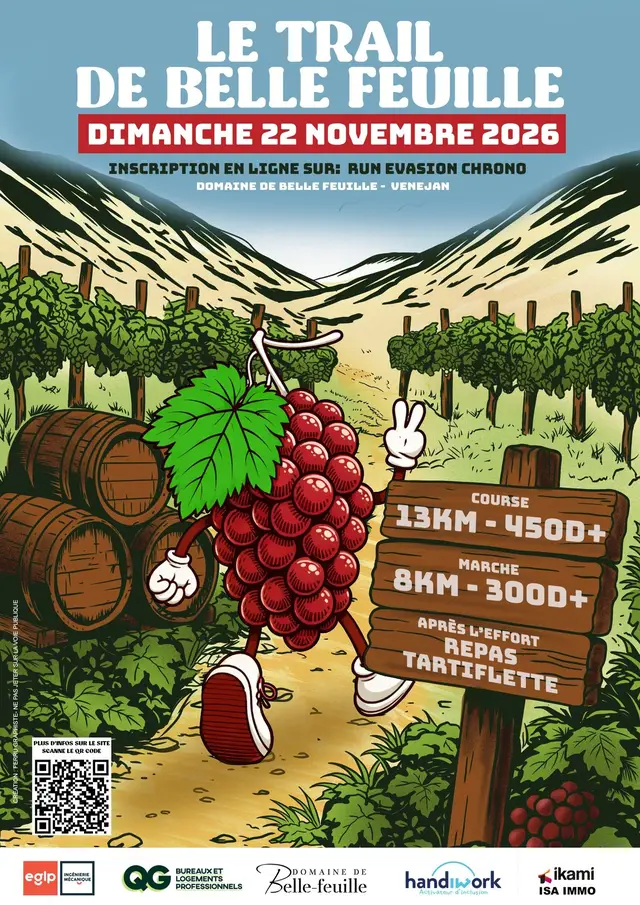 TRAIL DE BELLE FEUILLE logo