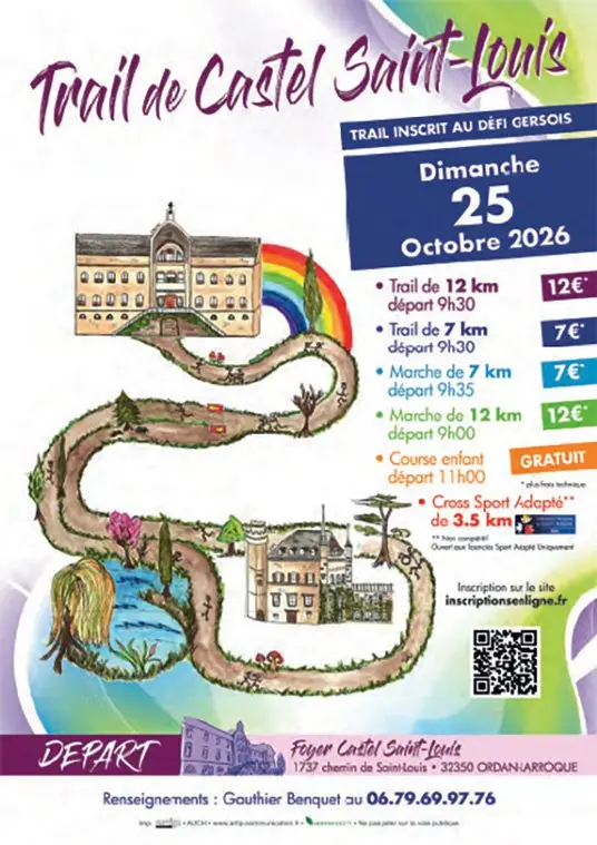 TRAIL DE CASTEL SAINT-LOUIS logo