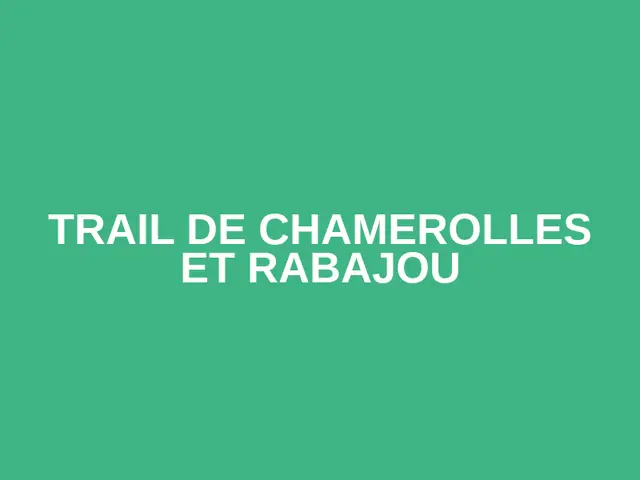Trail de Chamerolles et Rabajou logo