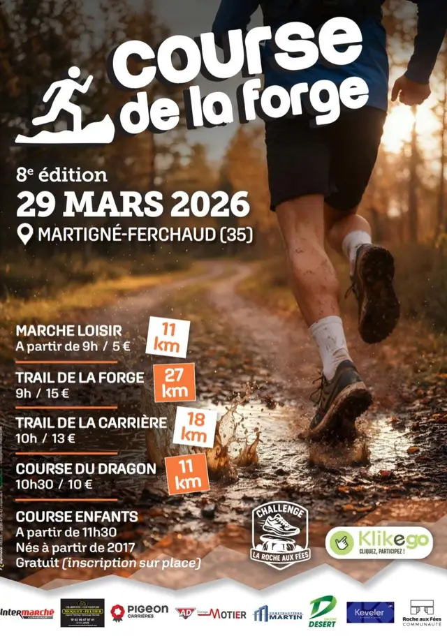 Trail de la Forge 9ème Edition logo