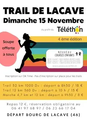 Trail de Lacave 2026 logo