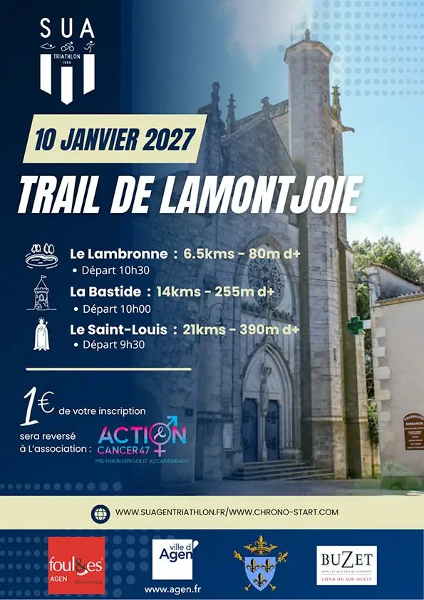 TRAIL DE LAMONTJOIE logo