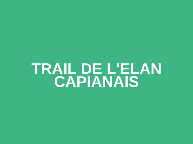 Trail de l'Elan Capianais logo