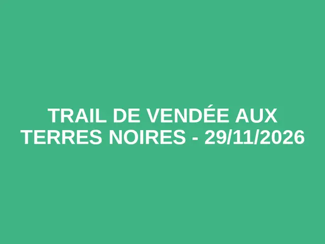 Trail de Vendée aux Terres Noires - 29/11/2026 logo