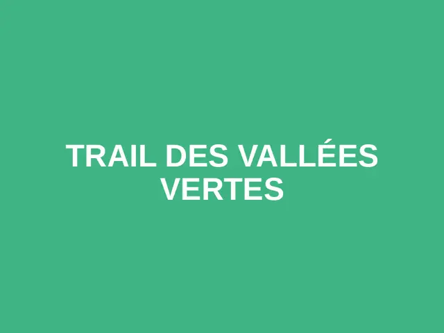 Trail des Vallées Vertes logo