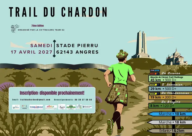 Trail du chardon logo