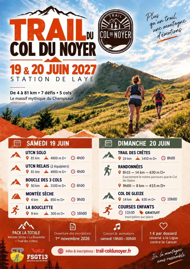 trail du Col du Noyer logo