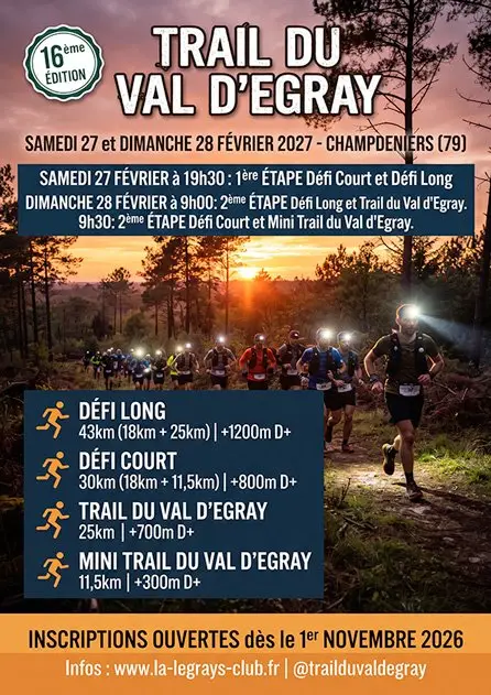 TRAIL DU VAL D’EGRAY logo