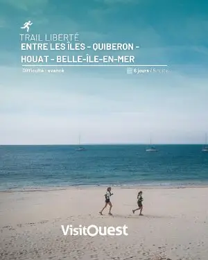 Trail Liberté - Entre les îles - Quiberon - Houat et Belle-île-en-Mer logo