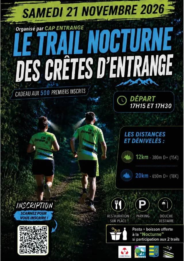 Trail Nocturne des Crêtes d’Entrange logo