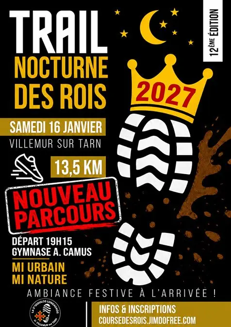 TRAIL NOCTURNE DES ROIS logo