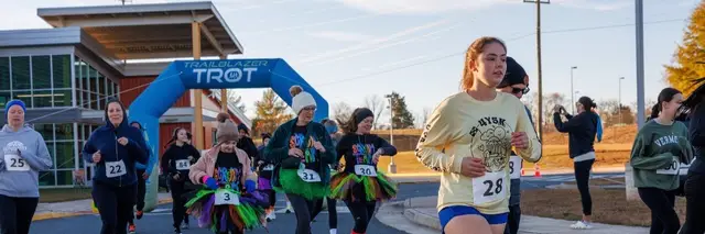 Trailblazer Trot 5K and The Monster Mile logo