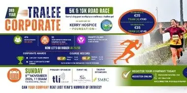 Tralee Corporate 5k and 10k 2026 logo