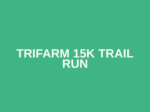 Trifarm 15k trail run logo